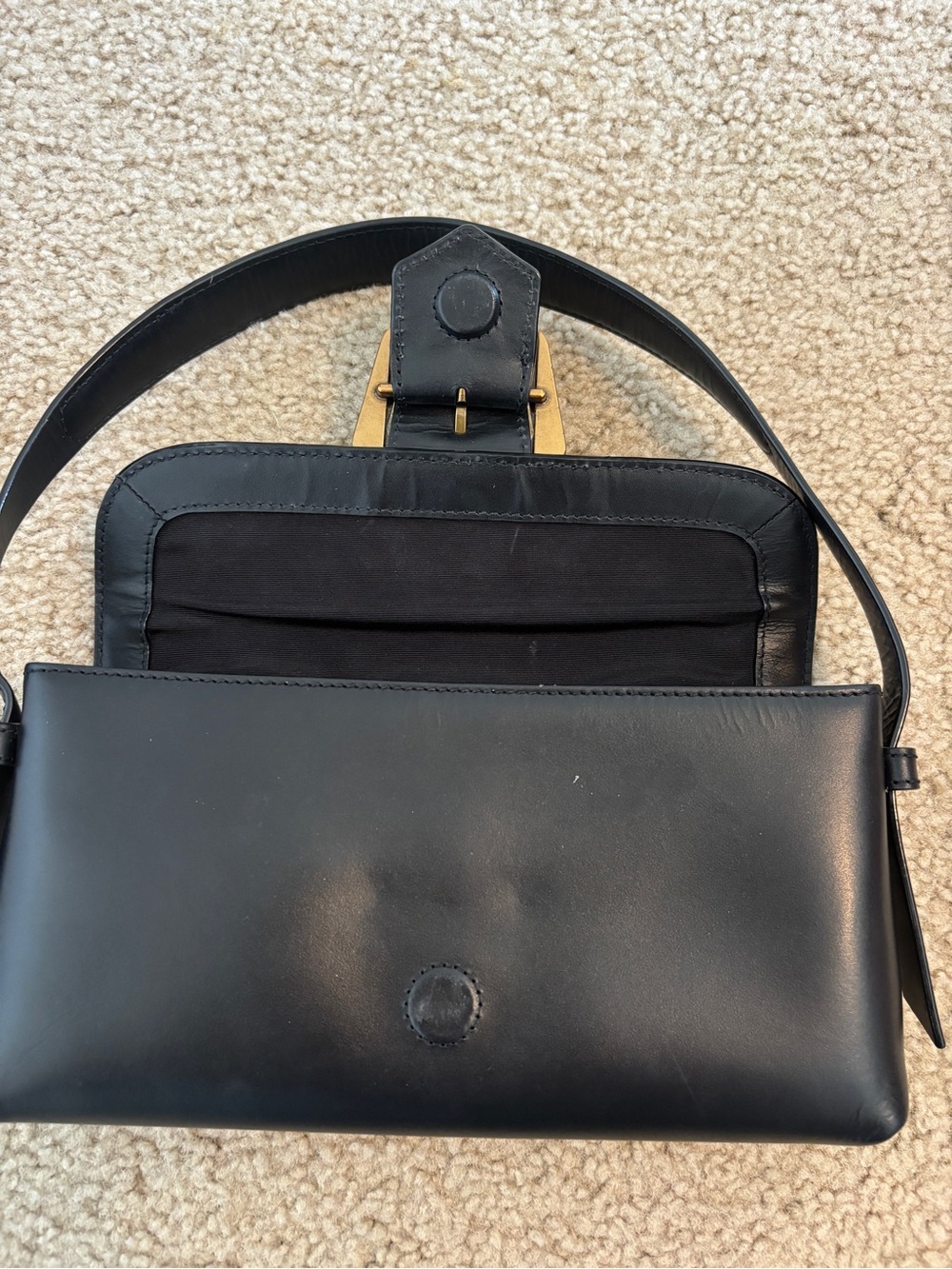 Sam Edelman Black Leather Purse - Picture 2 of 6